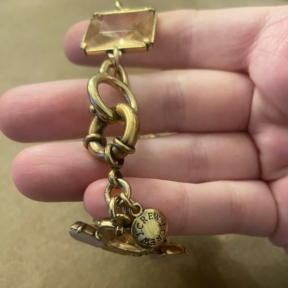 JCrew Rose Pink Facet Bracelet - Picture 3 of 4